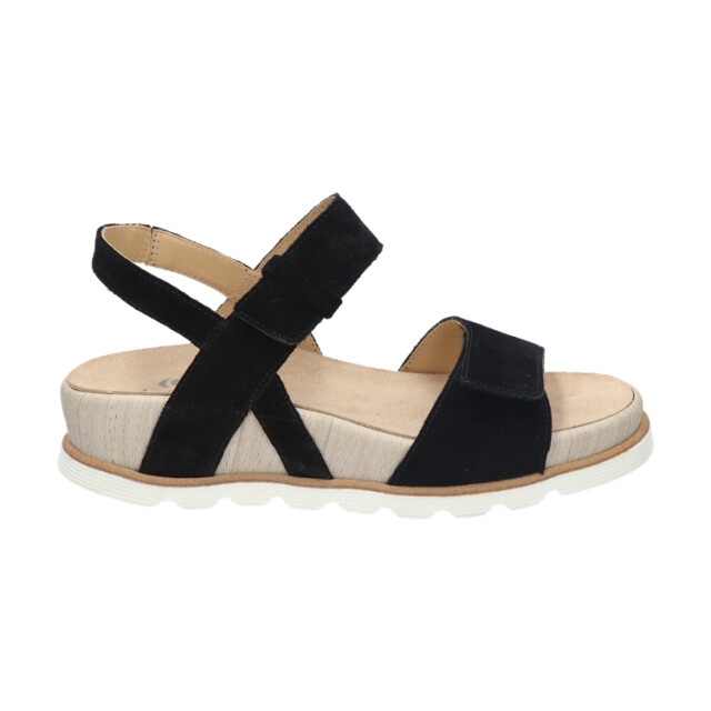 Durea 7417 792 7448 E Sandalen Zwart 7417 792 7448 E large