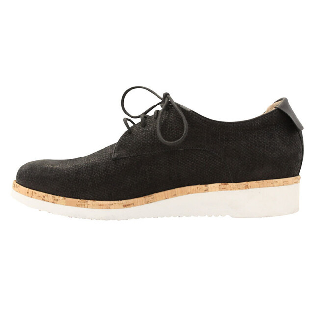 Durea 6191 wijdte E Veterschoenen Zwart 6191 wijdte E large