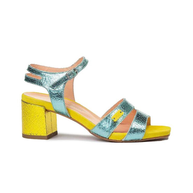 Floris van Bommel SFW-90075 Sandalen Geel SFW-90075 large
