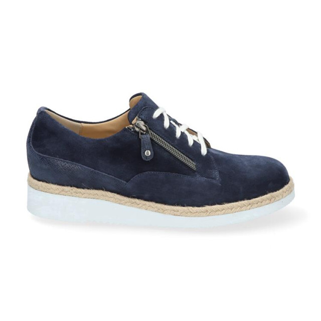 Durea 6265 475 Veterschoenen Blauw 6265 475 large