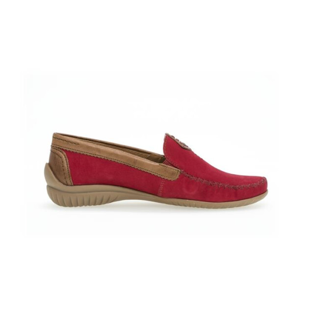 Gabor 46.090 Mocassins Rood 46.090 large