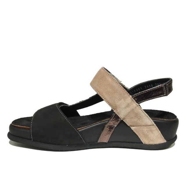 Durea 7418 wijdte G Sandalen Zwart 7418 wijdte G large