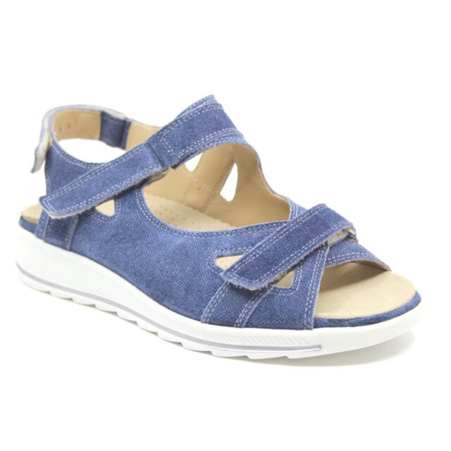 Durea 7407 wijdte H Sandalen Blauw 7407 wijdte H large