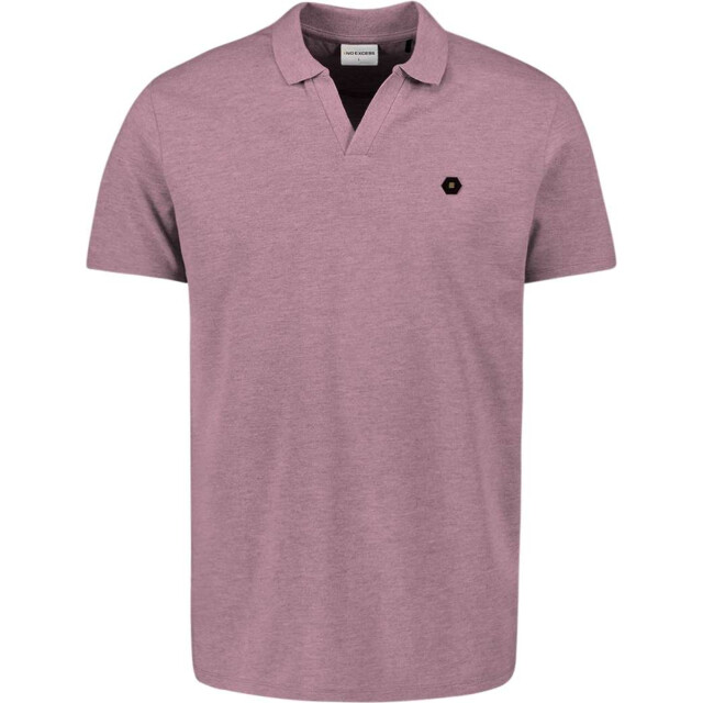 No Excess Polo v melange mauve 27390262-146 large