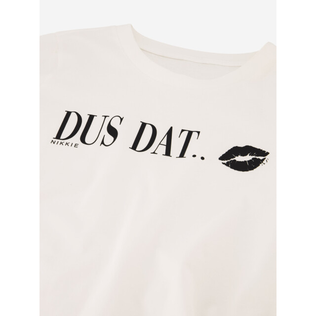 Nikkie Dus dat t-shirt star white N 6-440 2504 1027 large