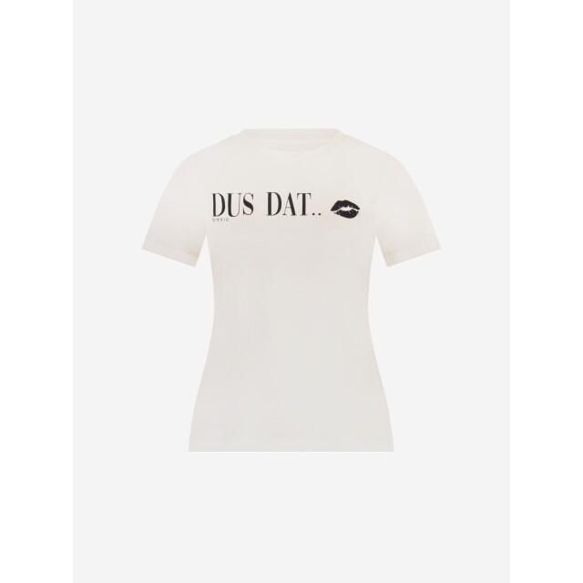 Nikkie Dus dat t-shirt star white N 6-440 2504 1027 large