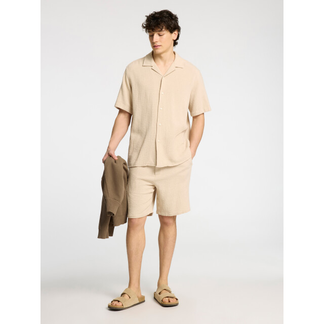 Selected Sal relax fit overhemd oatmeal 16089552-OAT-XL large