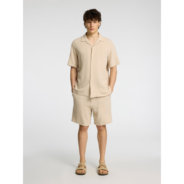 Selected Sal relax fit overhemd oatmeal 16089552-OAT-XL large