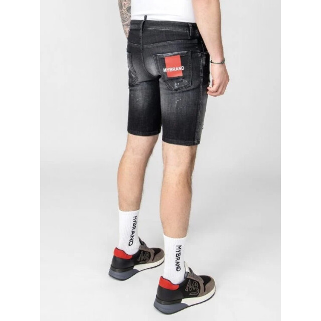 My Brand Red paint short denim 158462922 large