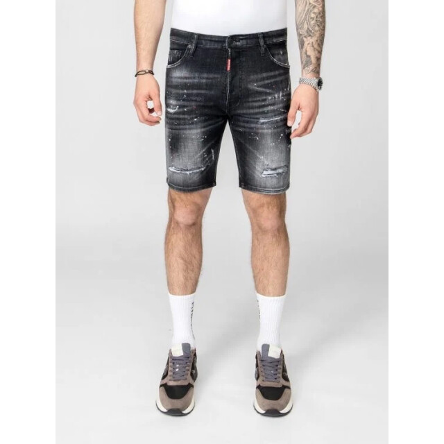 My Brand Red paint short denim 158462922 large