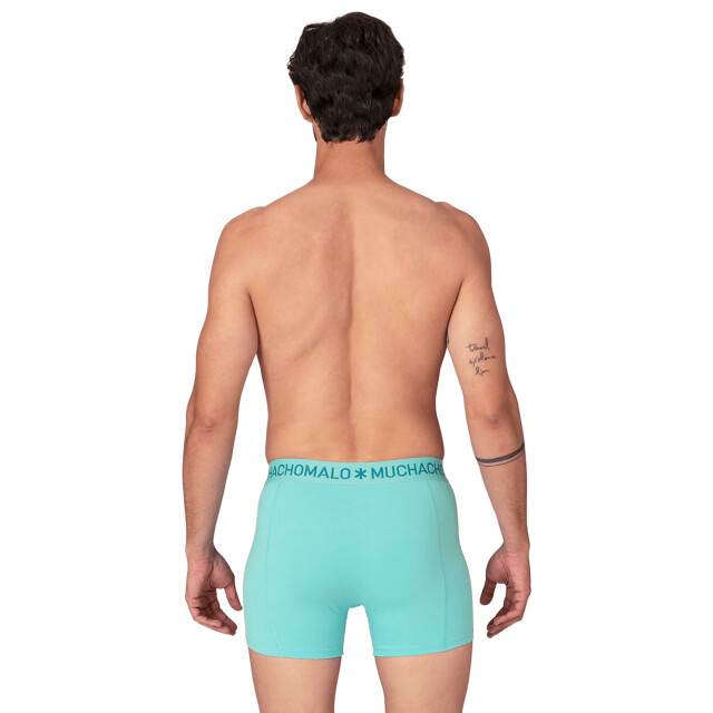 Muchachomalo Heren 2-pack boxershorts U-SOLID1010-1230 large