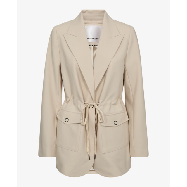 Co'Couture Cocouture blazers volacc pocket tie bl beige 80016430 large
