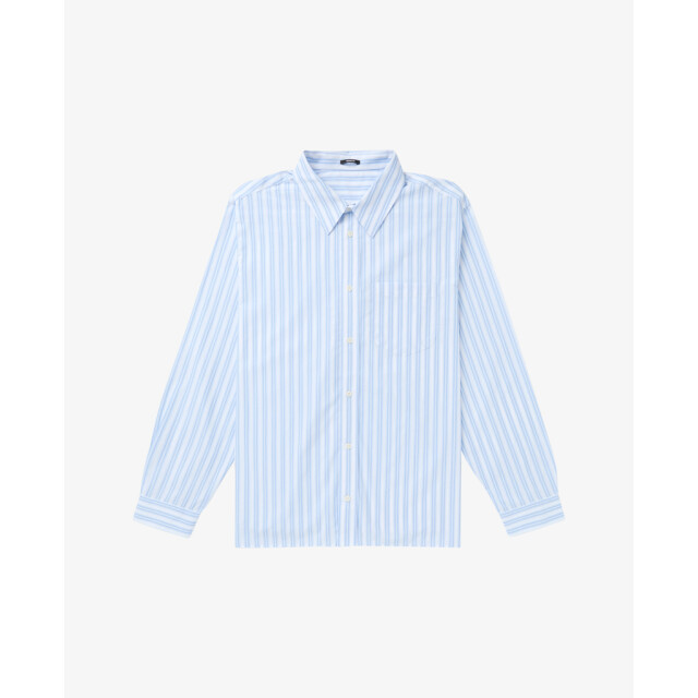 Denham Overhemden noah shirt lcs blauw 55005647 large