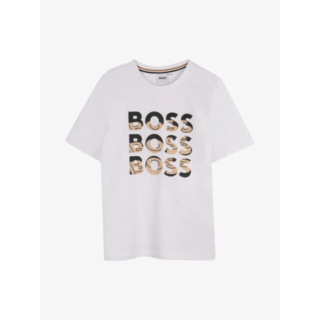 Hugo Boss Junior Jongens t-shirt logo J52038-10P large