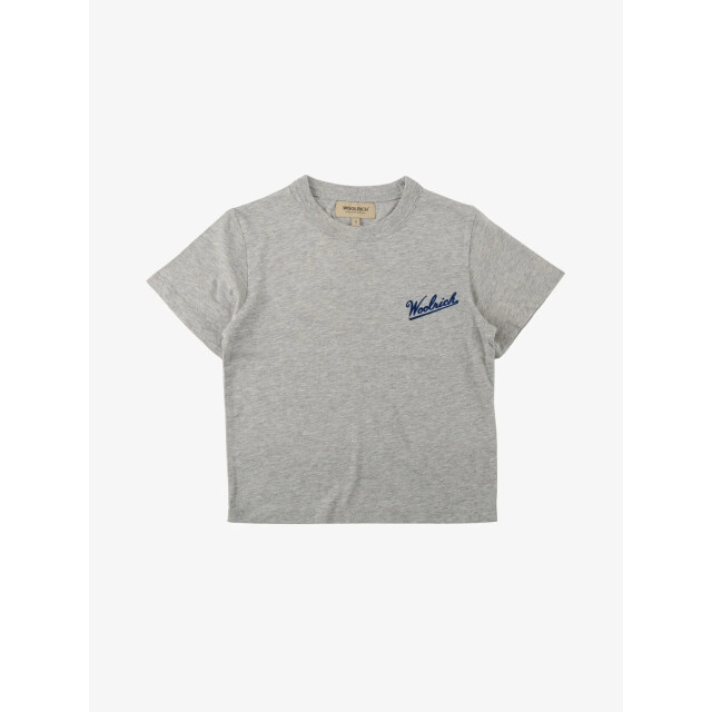 Woolrich Jongens t-shirt logo script CFWKTE0141MRUT1486-117 large