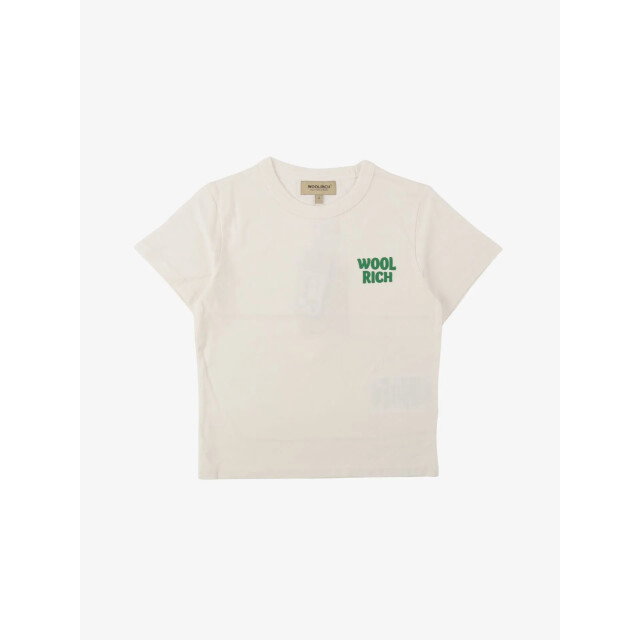 Woolrich Jongens t-shirt logo CFWKTE0140MRUT1486-8887 large