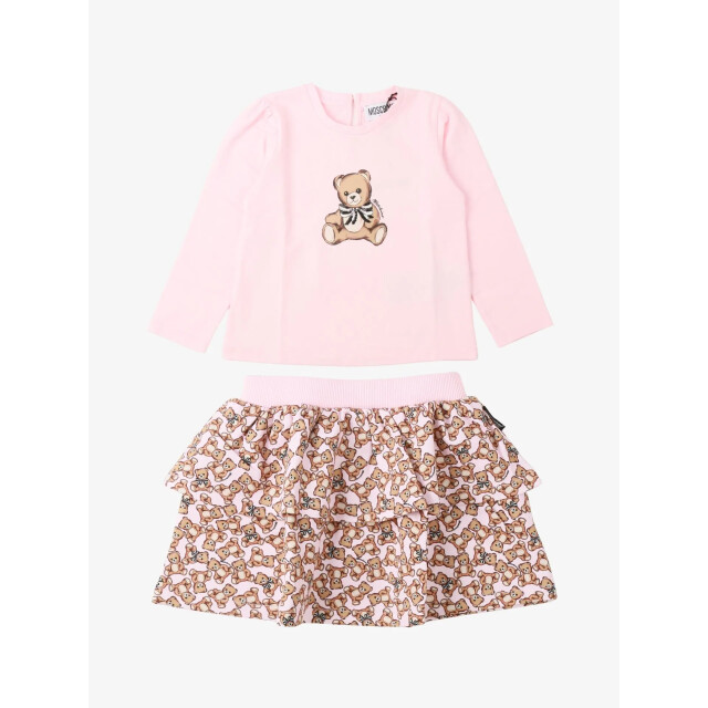 Moschino Meisjes baby set rok MEO001-LBA11-50209 large