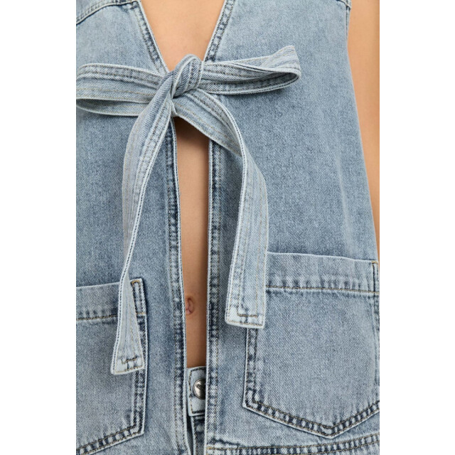 Nümph Nubrooklyn vest 705654 light blue bleach 705654 large