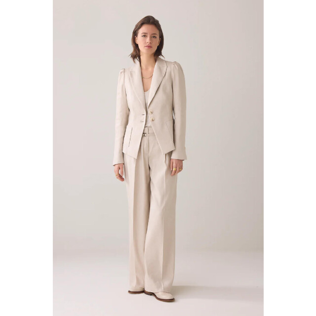 Summum 4s2767-12157 trousers wide linen blend twil 4059212086 large