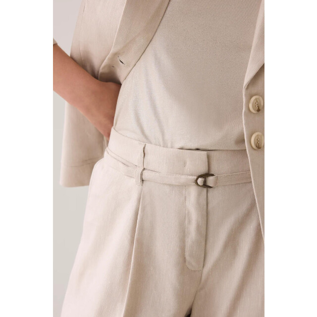 Summum 4s2767-12157 trousers wide linen blend twil 4059212086 large