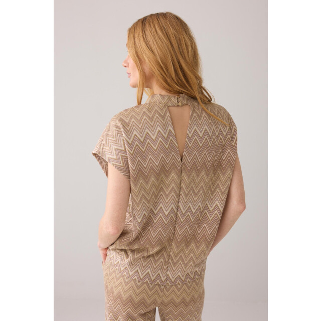 Summum 3s5088-30661 cap sleeve top zig zag jacquar 4059303041 large