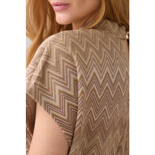 Summum 3s5088-30661 cap sleeve top zig zag jacquar 4059303041 large