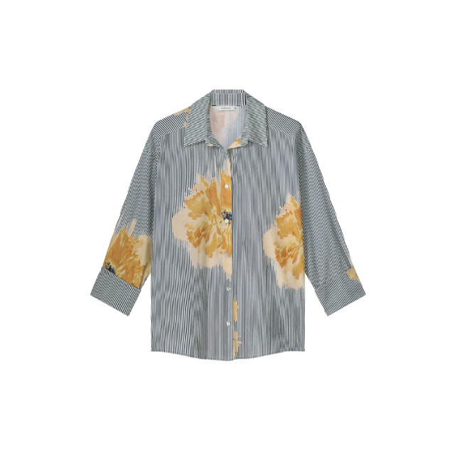 Summum 2s3239-12168 blouse flowers and stripes 4059270050 large
