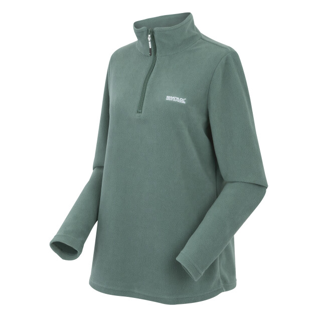 Regatta Geweldige outdoors dames sweetheart 1/4 zip fleece sweater UTRG1248_sprucegreen large