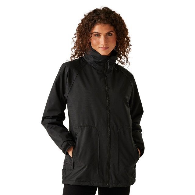 Regatta Great outdoors dames waterdichte jas UTRG1846_black large