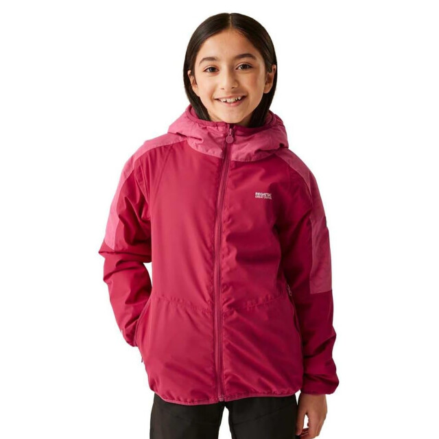 Regatta Kinder/kids volcanics viii reflecterende jas UTRG11674_deeppinkhotpink large