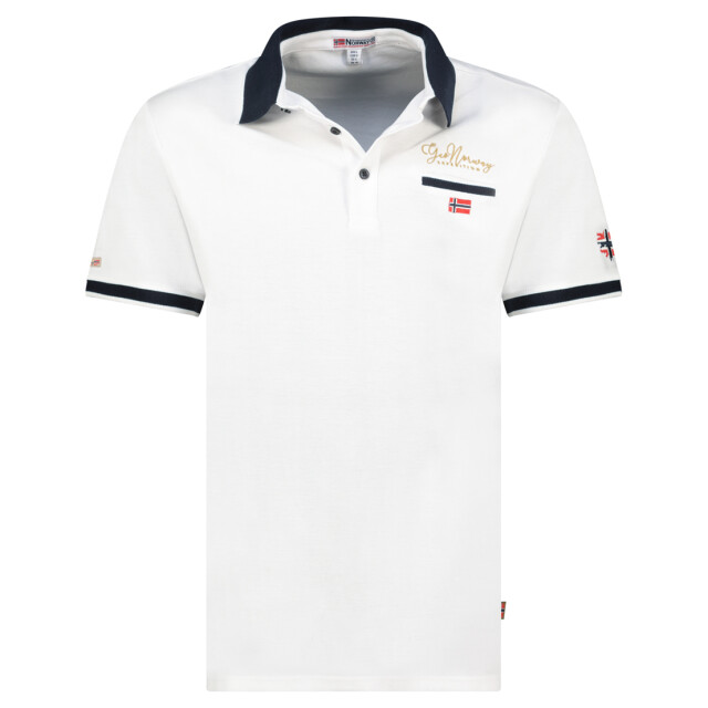 Geographical Norway Kara polo SZ2656H-GN-WHT-M large