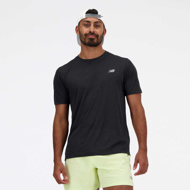 New Balance 071144_990-XL Shirts Zwart 071144_990-XL large