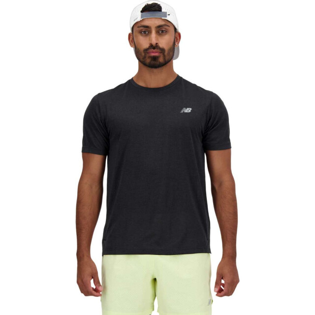 New Balance 071144_990-XL Shirts Zwart 071144_990-XL large