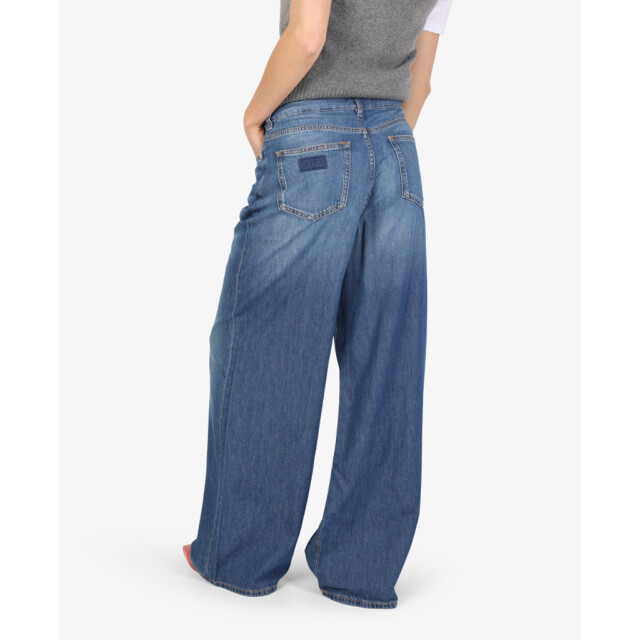 Ganni Broeken 1774 blauw 80016322 large