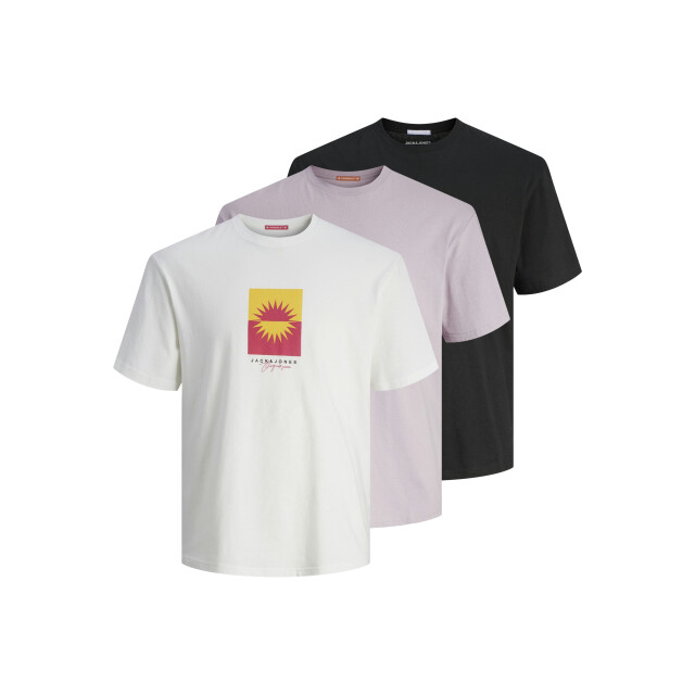 Jack & Jones Jormarbella branding tee ss crew 3p 12263098 large