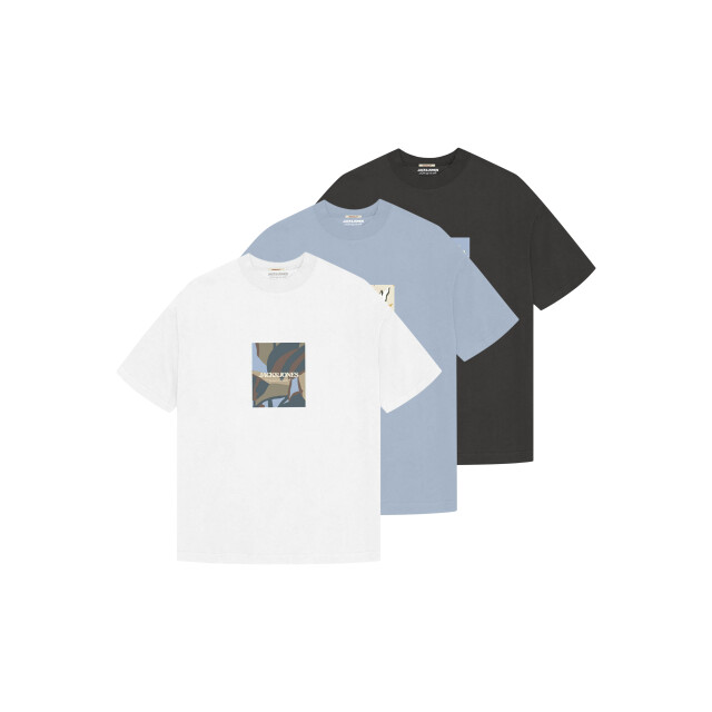 Jack & Jones Jortavira aop tee ss cn fst 3pk mp 12284717 large