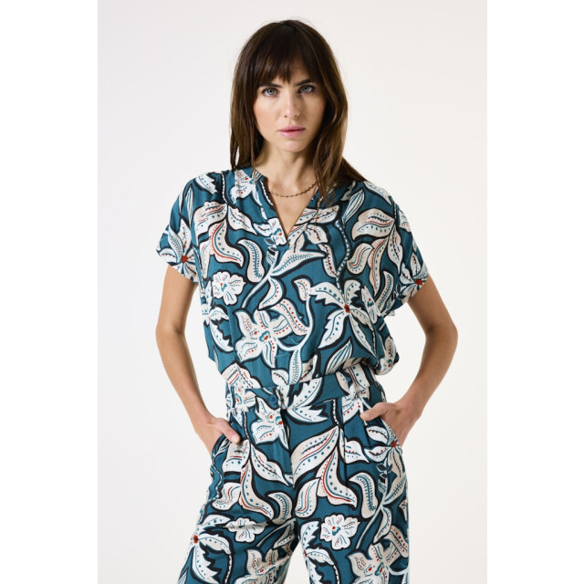 Garcia Jeans Blouse km dessin 4382.39.0012 large