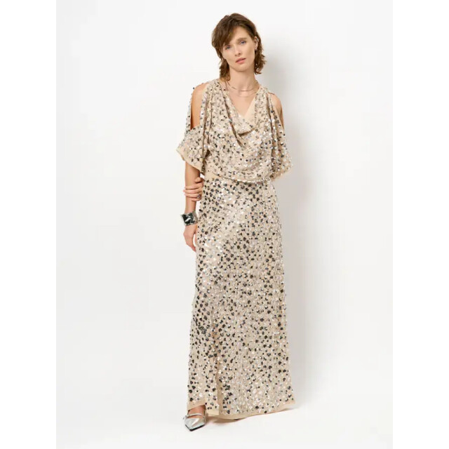 Dante 6 D6 avy sequined draped top D6 Avy Sequined Draped Top/9300 Silver large