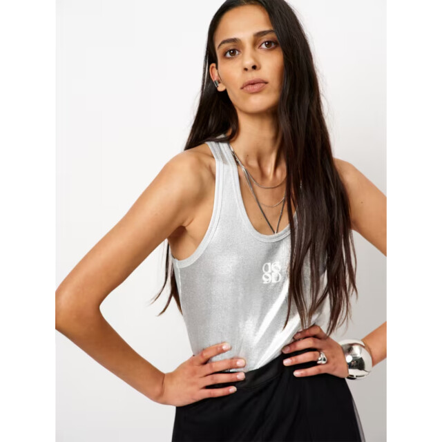 Dante 6 D6 zora metallic logo top D6 Zora Metallic Logo Top/9300 Silver large