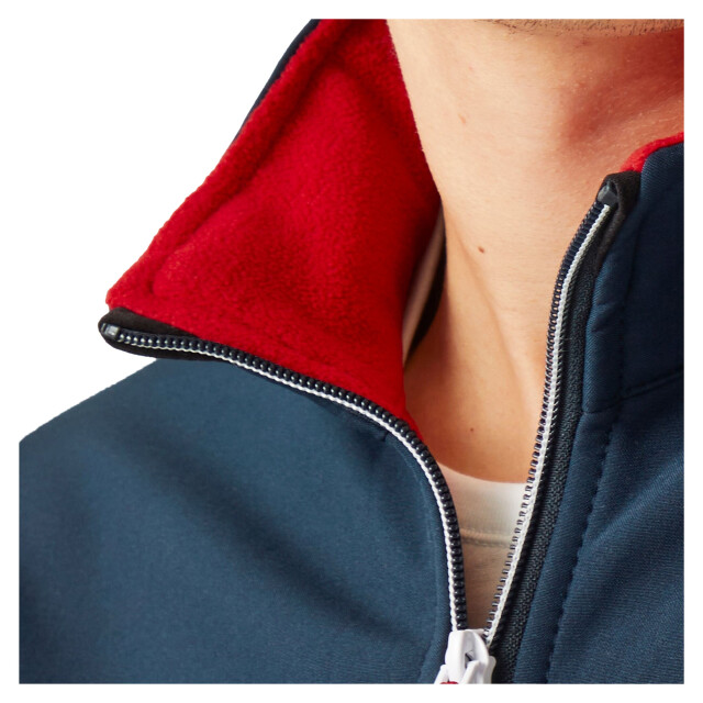 Regatta Heren ascender fleece jas UTRG9969_navyclassicred large