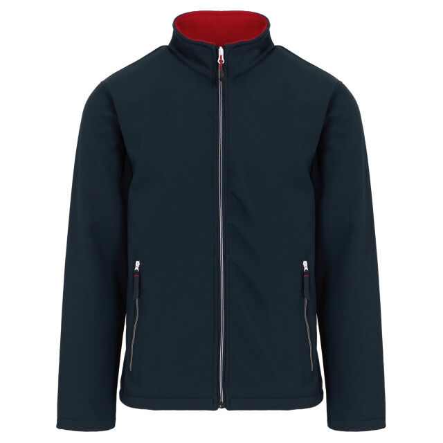 Regatta Heren ascender fleece jas UTRG9969_navyclassicred large