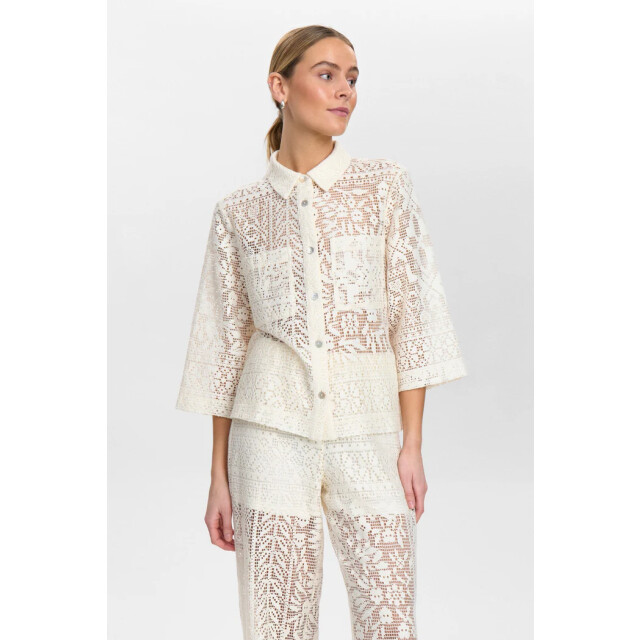 Nümph 705531 nuwicki shirt 9001 cloud dancer 705531 large