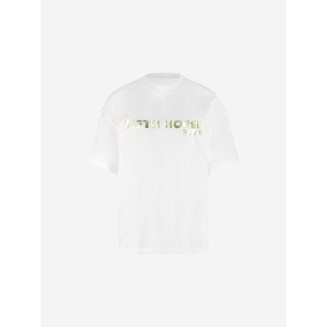 Fifth House Ives t-shirt star white FH 6-660 2504 1027 large