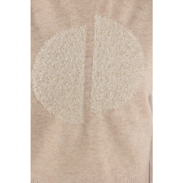 Nukus Nkf07000 9 intarsia spencer sand NKF07000  9 large