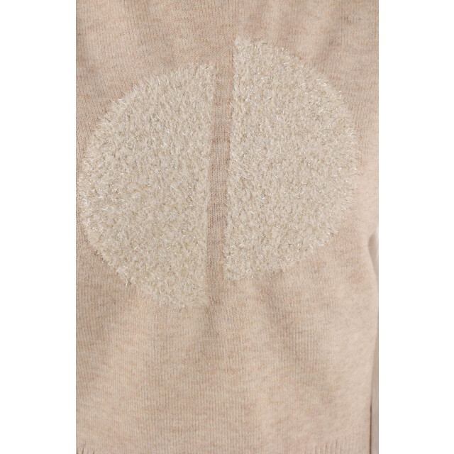 Nukus Nkf07000 9 intarsia spencer sand NKF07000  9 large