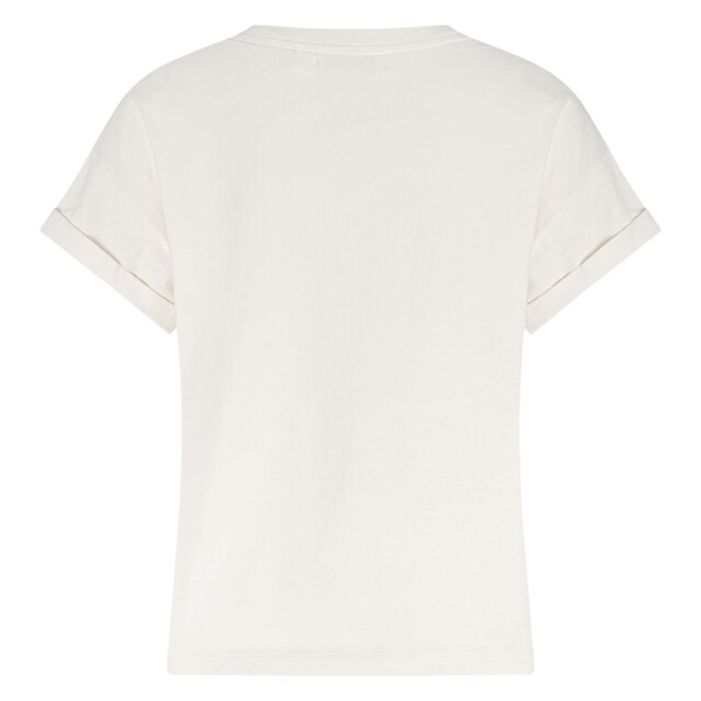 Nukus Nkf04004 126 rimona shirt paillet flower offwhite/gold NKF04004  126 large