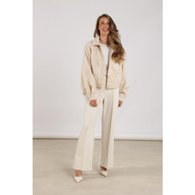 Nukus Nks09008 17 jill pants scuba off white NKS09008  17 large