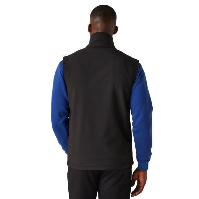 Regatta Heren navigate softshell 2-laags bodywarmer UTRG10672_blacknewroyal large