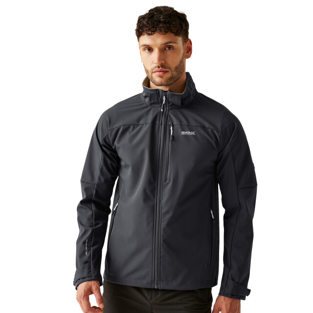Regatta Heren arana waterdichte soft shell jas UTRG10665_ashglacier large Regatta Heren arana waterdichte soft shell jas UTRG10665_ashglacier large