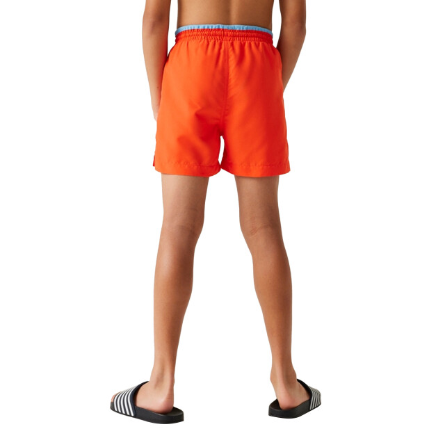 Regatta Skander iii effen zwemshort kinderen/kinderen UTRG10671_tangerinetango large